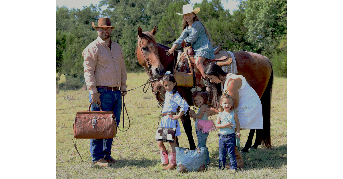 American West Handcrafted Leather logo
