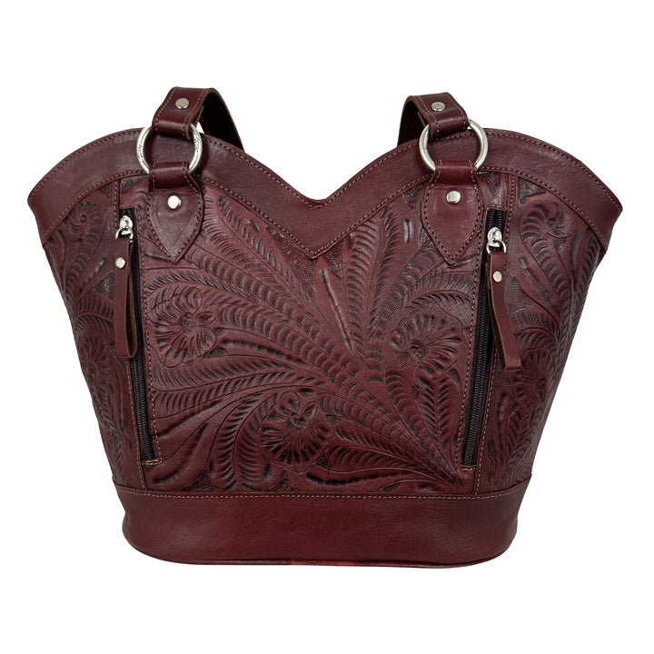 Boot Revival Zip-Top Tote with Conceal Carry Pocket on Back