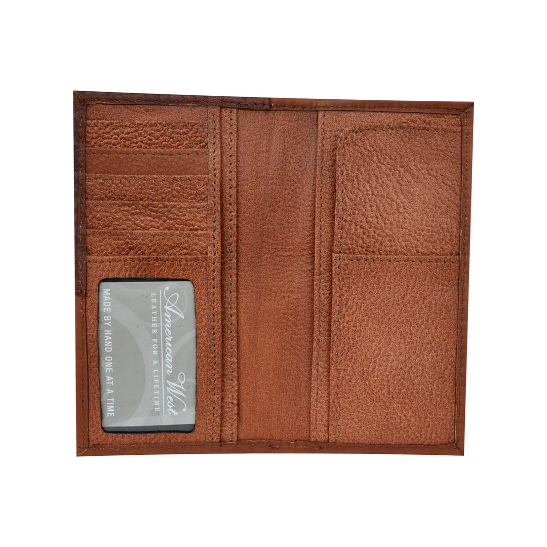 Inside view of Waxed Leather men&