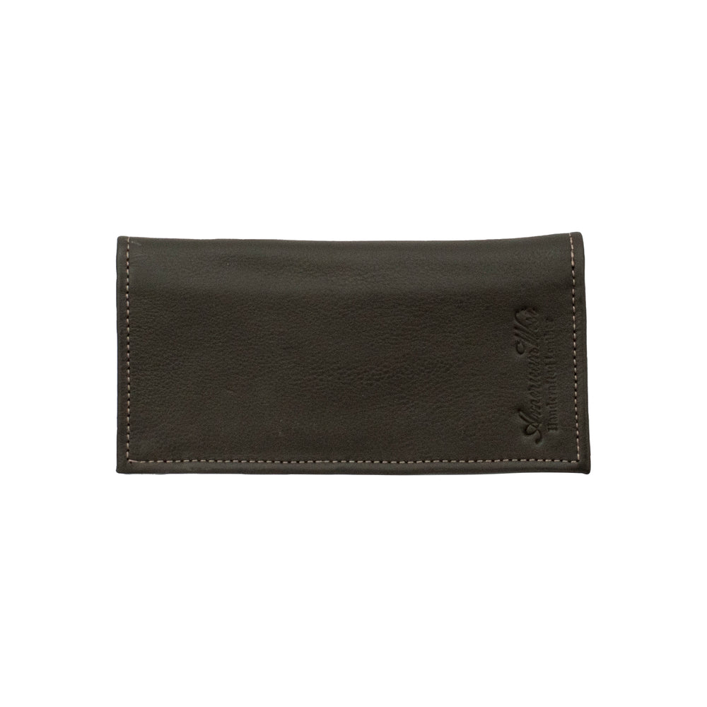 Back view of Men's Wallet in pony hair on hide