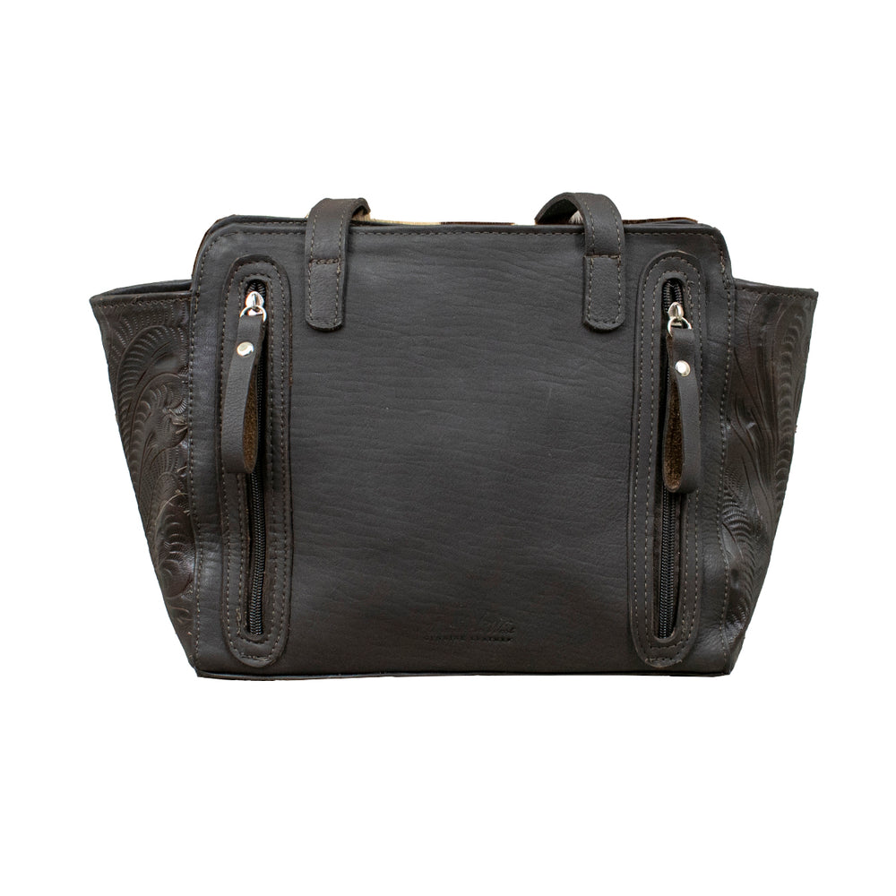 Back view of Cow Town conceal carry tote 