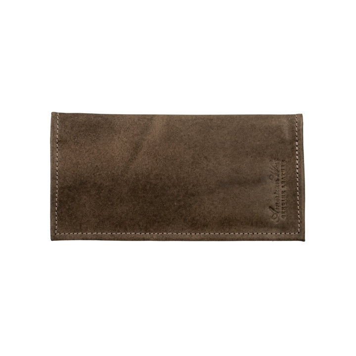 Back view of Waxed Leather men&