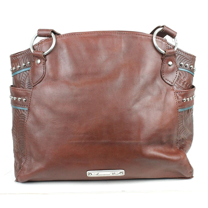 Back view of Lady Lace tote